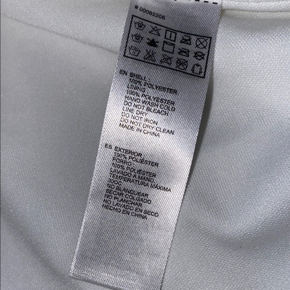 Forever 21 White Mini Dress Size Small - Picture 7 of 8